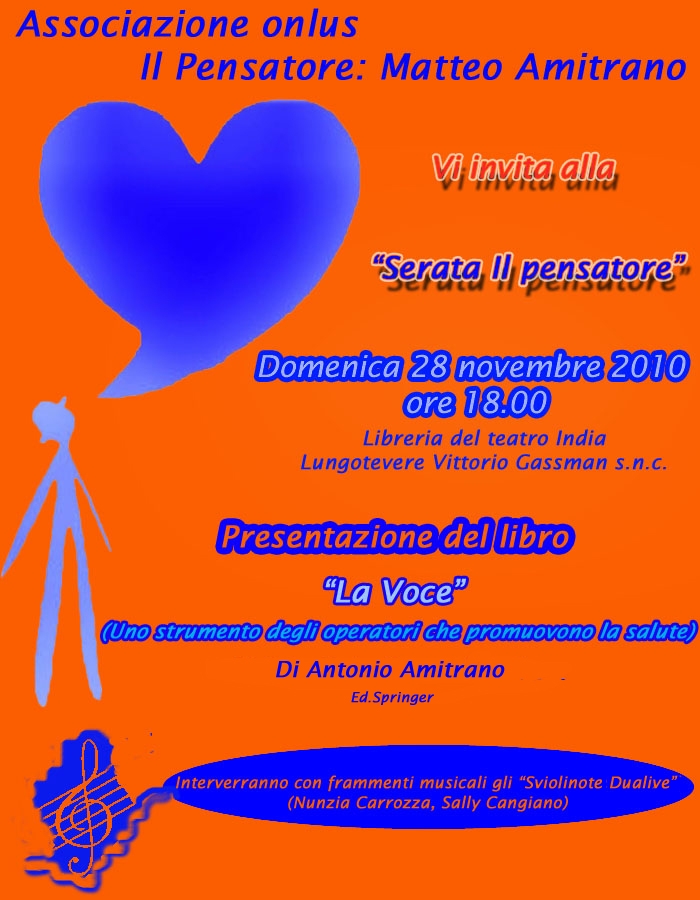 28 novembre 2010 - Presentazione libro